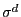 $ \sigma^{d}$