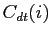 $ C_{dt}(i)$
