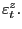 $ \varepsilon_{t}^{z}.$