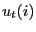 $ u_{t}(i)$