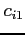 $c_{i1}$