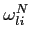 $\omega_{li}^N$