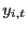$ y_{i,t}$