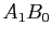 $ A_{1}B_{0}$