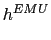 $\displaystyle h^{EMU}$