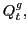 $ Q_{t}^{g},$