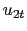 $u_{2t}$