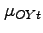 $\mu _{OYt}$