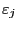 $ \varepsilon_{j}$
