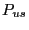 $ P_{us}$