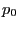 $ p_{0}$