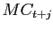 $ MC_{t+j}$