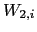$ W_{2,i}$