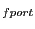 $ _{fport }$