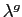$ \lambda^{g}$