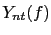 $ Y_{nt}(f)$