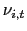 $ \nu_{i,t}$