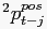 $ ^{2}p_{t-j}^{pos}\rule[-0.28in]{0in}{0.45in}$