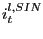 $ i_{t}^{l,SIN}$