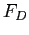 $ F_{D}$