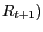 $ R_{t+1})$
