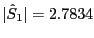 $ \vert\hat{S}_{1}\vert = 2.7834$