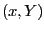 $ (x,Y)$