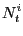 $\displaystyle N_{t}^{i}$