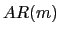 $ AR(m)$