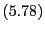 $ \left( 5.78\right) $