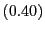 $ \left( 0.40\right) $