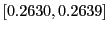 $ [0.2630,0.2639]$
