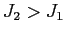 $ J_{2}>J_{1}$