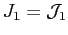 $ J_{1}=\mathcal{J}_{1}$
