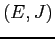 $ \left( E,J\right) $