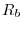 R_{b}
