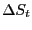 $ \Delta S_{t}$