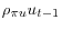 \rho_{\pi u}u_{t-1}