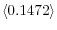\langle 0.1472\rangle
