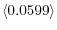 \langle 0.0599\rangle 