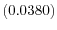  \left( 0.0380\right) 