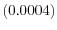  \left( 0.0004\right) 