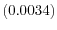  \left( 0.0034\right) 