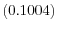 \left( 0.1004\right)