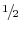 \raise.5ex\hbox{$\scriptstyle 1$}\kern-.1em/ \kern-.15em\lower.25ex\hbox{$\scriptstyle 2$} 