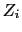  Z_{i}
