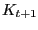 K_{t+1} 