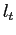  {l}_{t}