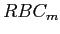  RBC_{m}