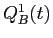  Q^{1}_{B}(t)